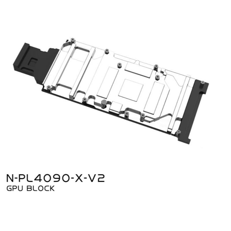 Rtx 4090 Water Block - Bloc d'eau pour GPU N-PL4090-X-V2, structure