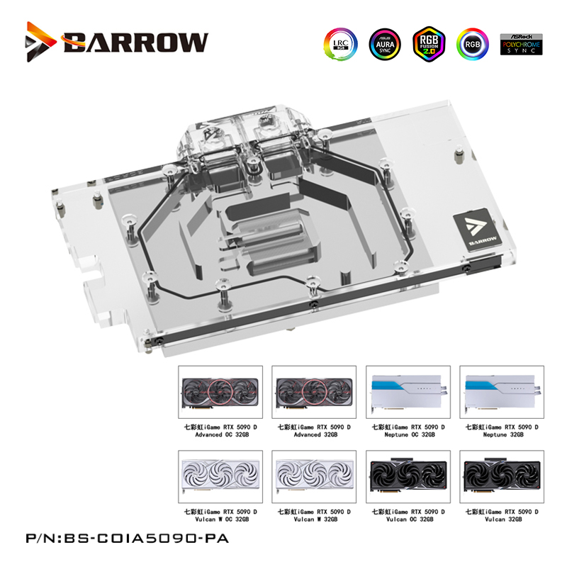 Rtx 5090 32Gb - Bloc de refroidissement à eau pour