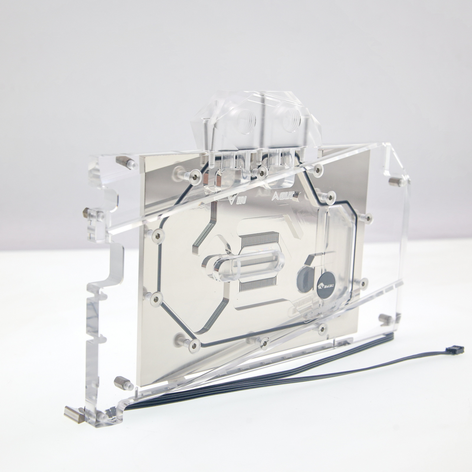 Rtx 4090 Water Block - Refroidisseur de bloc GPU RGB à