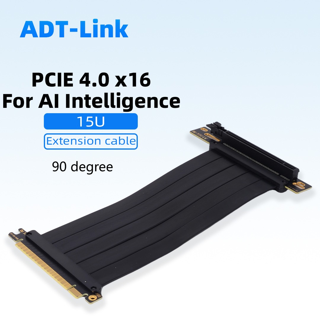 Pcie 5.0 Gpu Riser Cable - Câble adaptateur d'extension de carte graphique