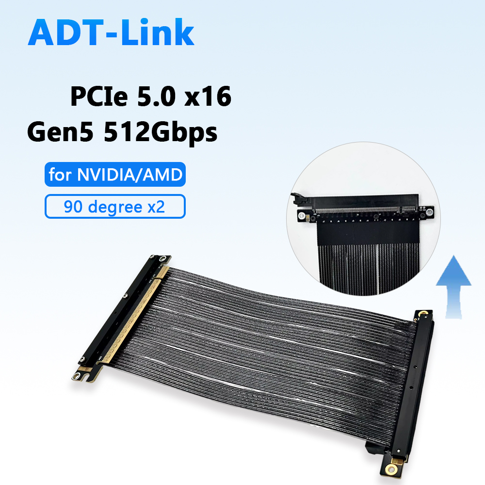 Pcie 5.0 Gpu Riser Cable - PCIE 5.0 X16 GEN5 carte graphique