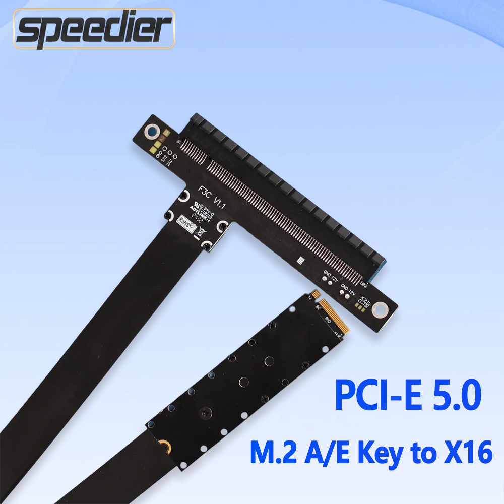 Pcie 5.0 Gpu Riser Cable - Câble d'extension de carte graphique PCIe