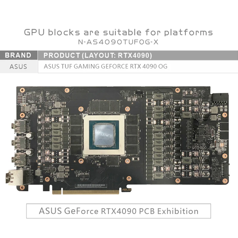 Bykski GPU bloc utilisation po - Rtx 4090 Water Block avis et prix