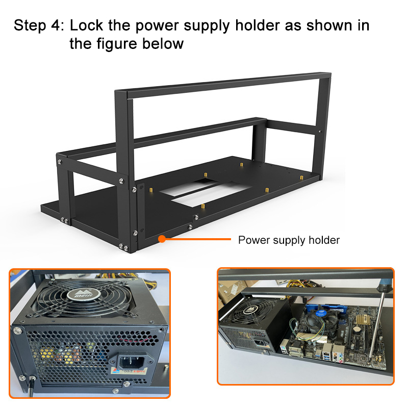 Support de carte mère, cadre d - Gpu Mining Rig Frame 8 Gpu avis et prix