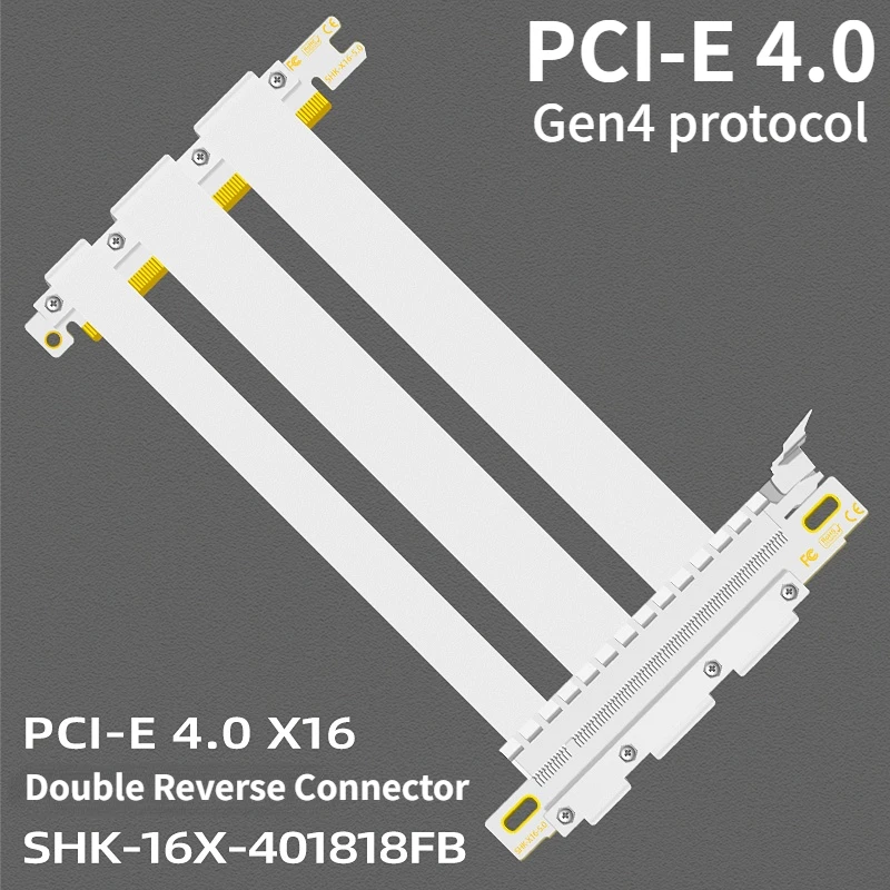 Câble de connexion double inve - Itx Gpu Riser Pcie 4.0 16X avis et prix