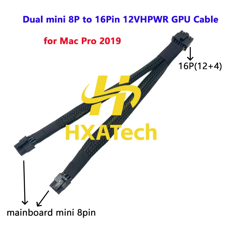 HXATech – Câble d'alimentation - Dual 8Pin To 16Pin 12Vhpwr Cable avis et prix