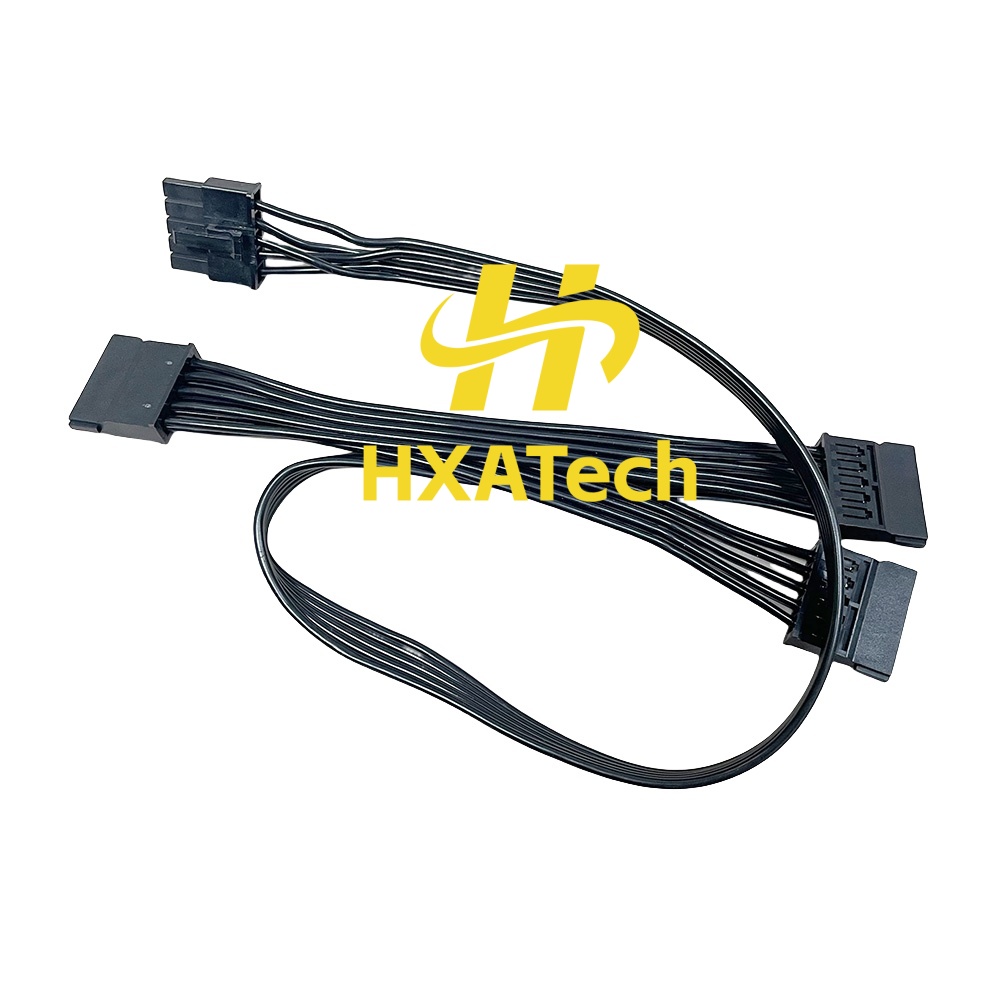 HXATech- 12VHPWR 16pin CPU 8pi - Dual 8Pin To 16Pin 12Vhpwr Cable avis et prix